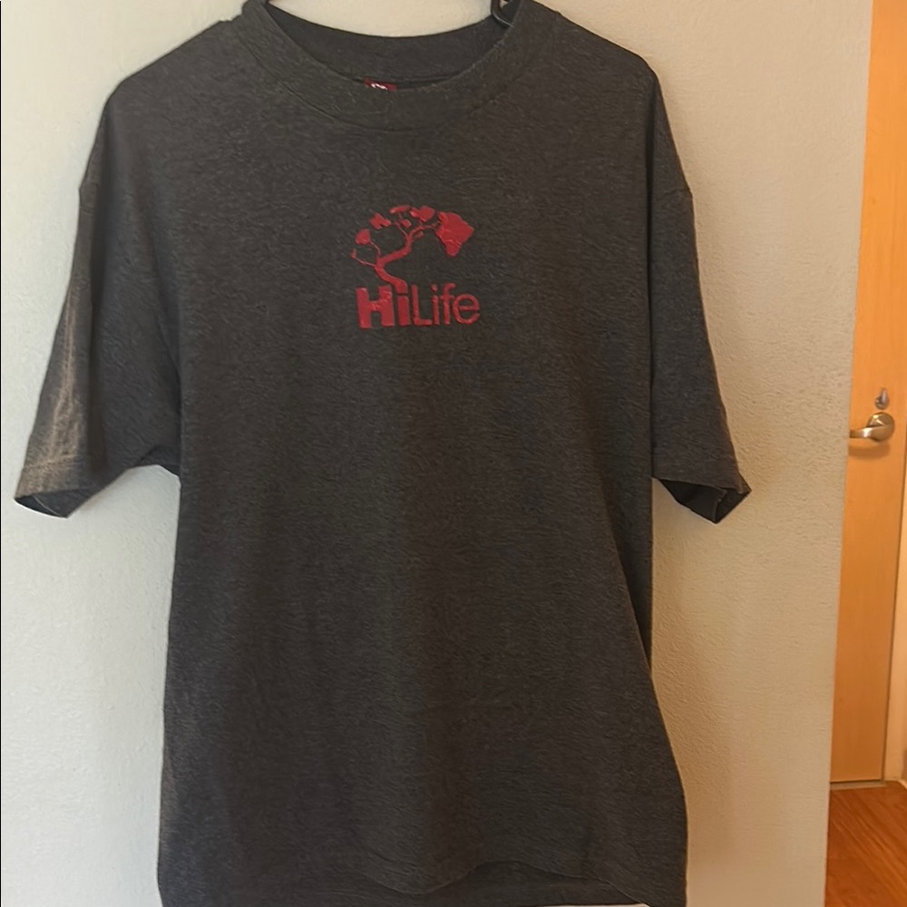 Men’s HiLife T-Shirt with Red Logo